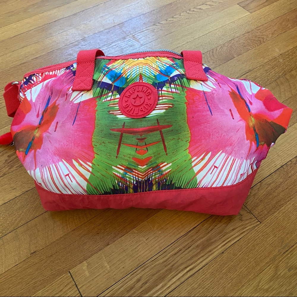 [Kipling] Large Multi Color Tote Bag - image 3